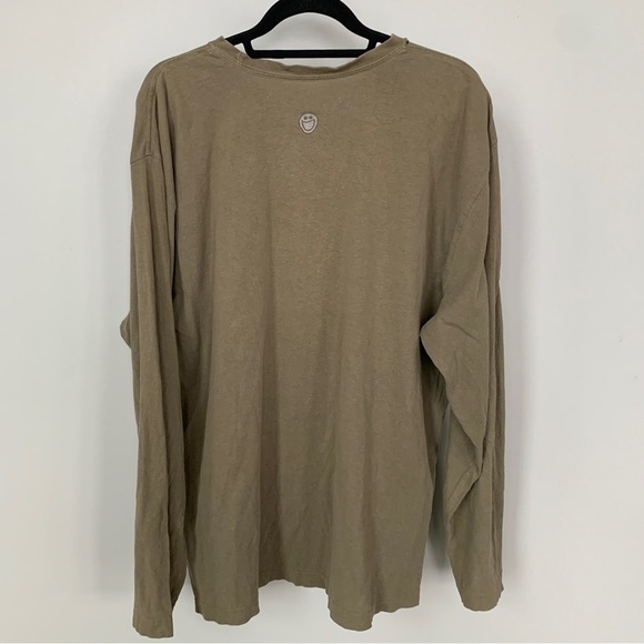 Life is Good Green Snowblower Bring It On Long Sleeve Shirt Size XL - Picture 7 of 9